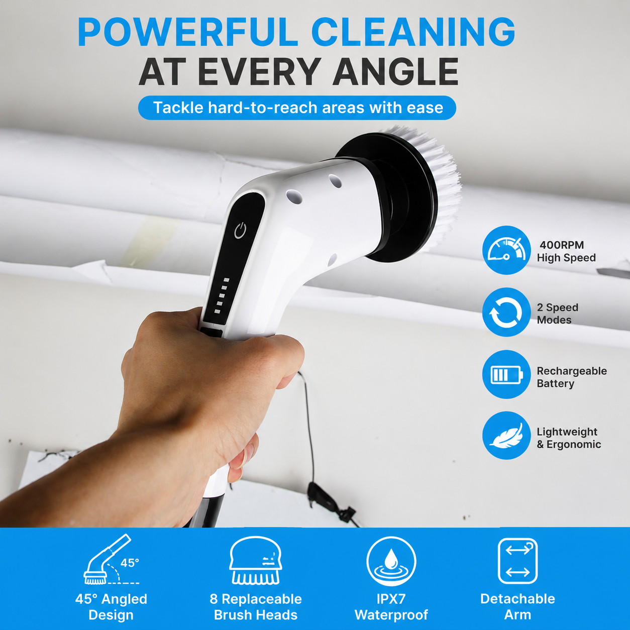 Joraora™ Power Scrub Pro
